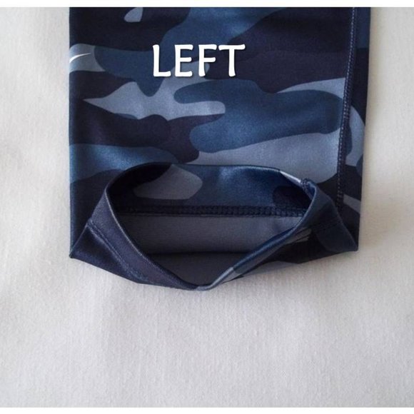 Women’s Nike One® Mid Rise Thunder Blue Camouflage Leggings Size XLarge - Picture 14 of 16